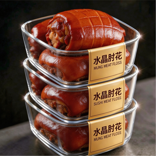 央妈推荐！肘花火腿山东酱香水晶肘花开袋即食熟食卤味真空包装
