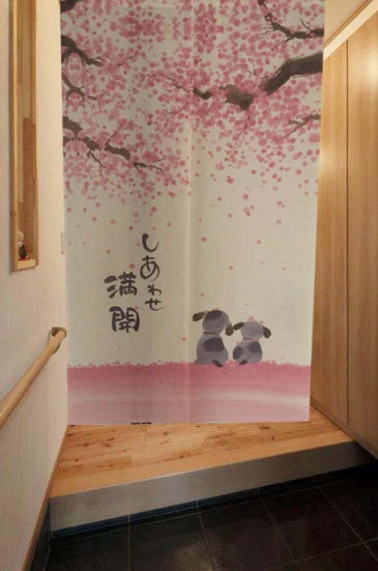 日式挂帘寿司门帘料理店装饰帘布艺帘招福帘半帘居酒屋挂帘和风帘