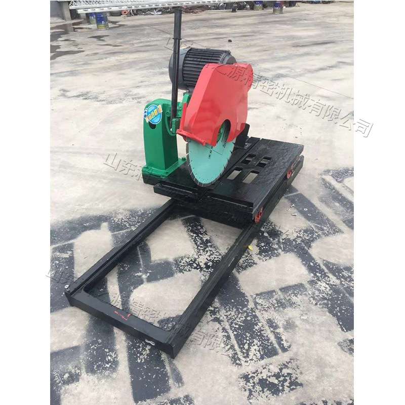 小型台式金刚石锯片切割机 滑道式石材切割设备 DGQ800石材切割机