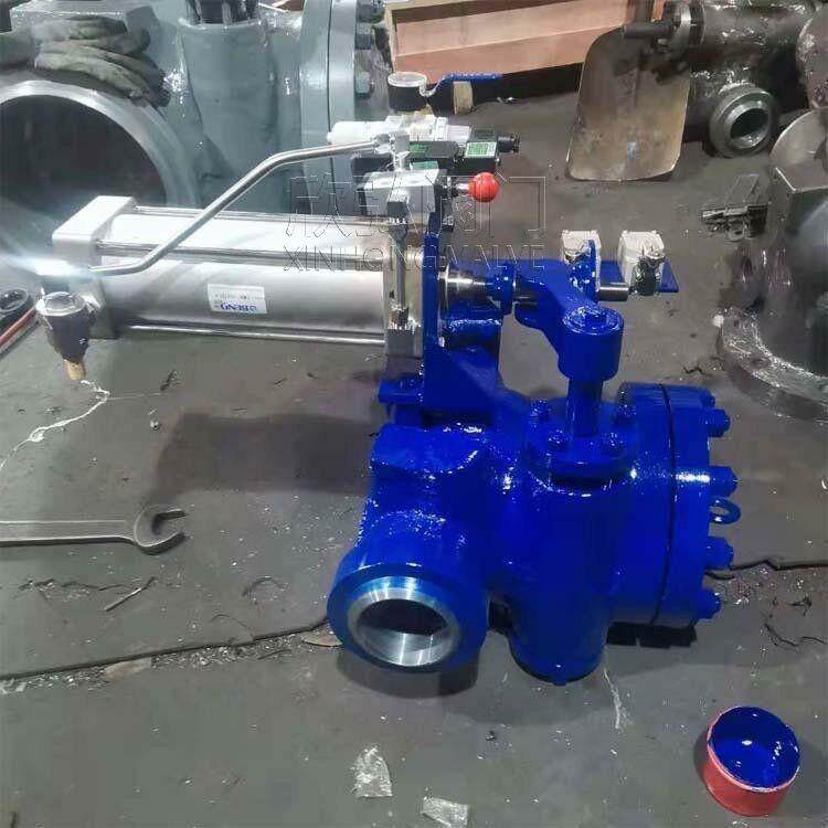 H644HY抽气止回阀法兰快速缓闭P54-100V关闭式欣弘阀门