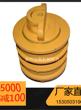现货供应推土机支重轮四轮一带D3G底盘配件承重轮引导轮链条齿块