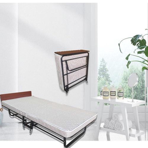 多用途高档棉布折叠床新款时尚便捷家用折叠床宿舍简约单人折叠床