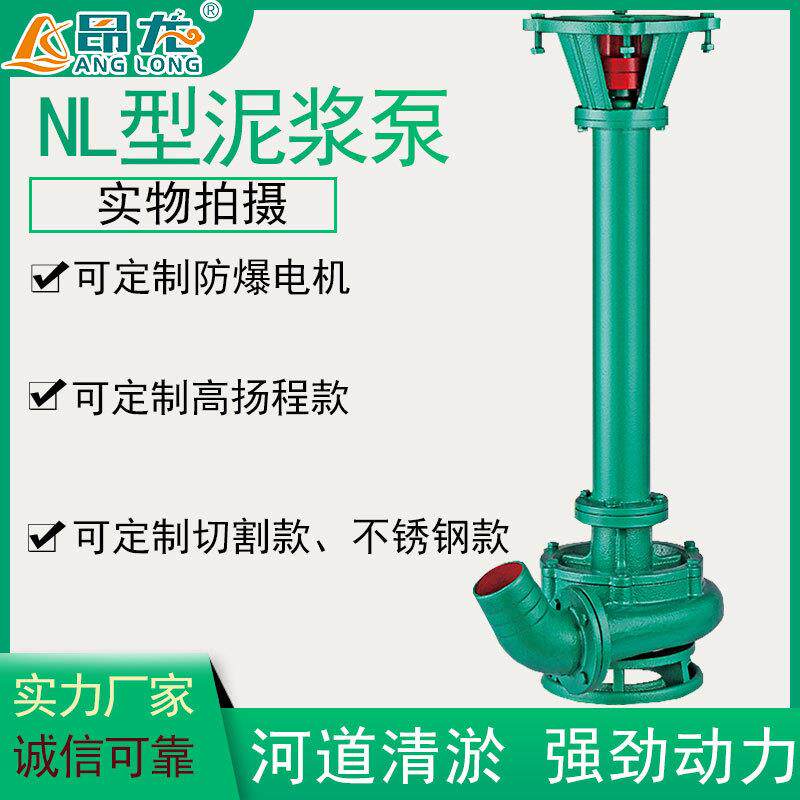 NL系列泥浆泵工业排污抽泥浆污水强动力不堵塞潜水抽泥泵