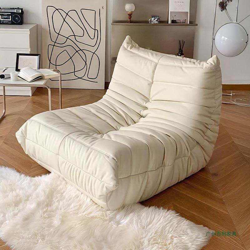 懒人沙发毛毛虫沙发椅阳台躺卧网红卧室单人小沙发榻榻米可躺可睡