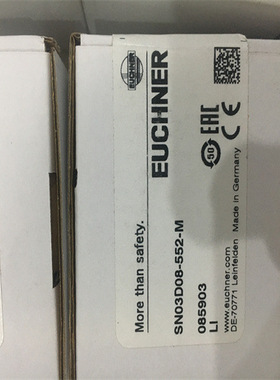 EUCHNER安全开关SN03D08-552-M机械式085903