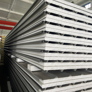 批发保温屋面夹芯板 970型50mm彩钢泡沫复合板 隔墙泡沫净化板