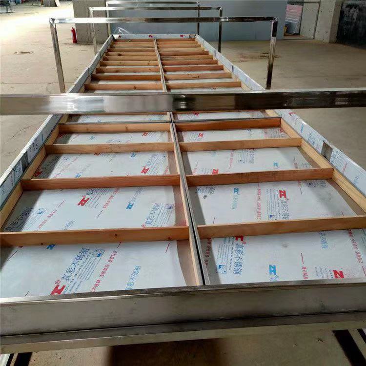 半自动豆油皮机家用不锈钢2*8米腐竹生产线蒸汽加热 厂家上门服务