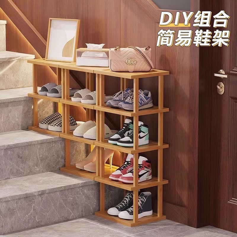 放在楼梯口台阶上的鞋架踏步阶梯式斜坡专用鞋柜步梯门口卧室楼道
