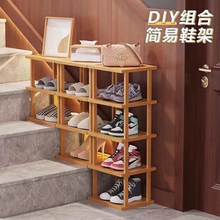 放在楼梯口台阶上的鞋架踏步阶梯式斜坡专用鞋柜步梯门口卧室楼道