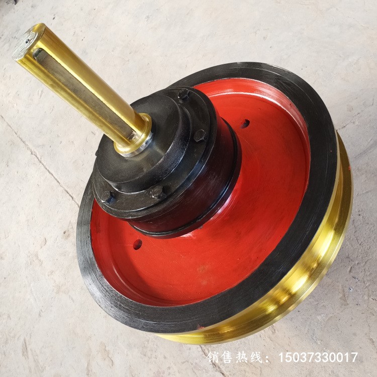 河南厂家销售 φ800*190角箱从动车轮组 淬火行车车轮组