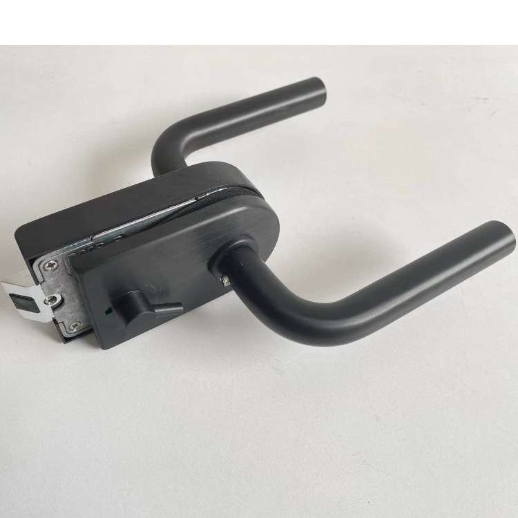 全铝欧式玻璃门锁卫生间浴室玻璃门专用锁长固ST-G057 防锈耐用
