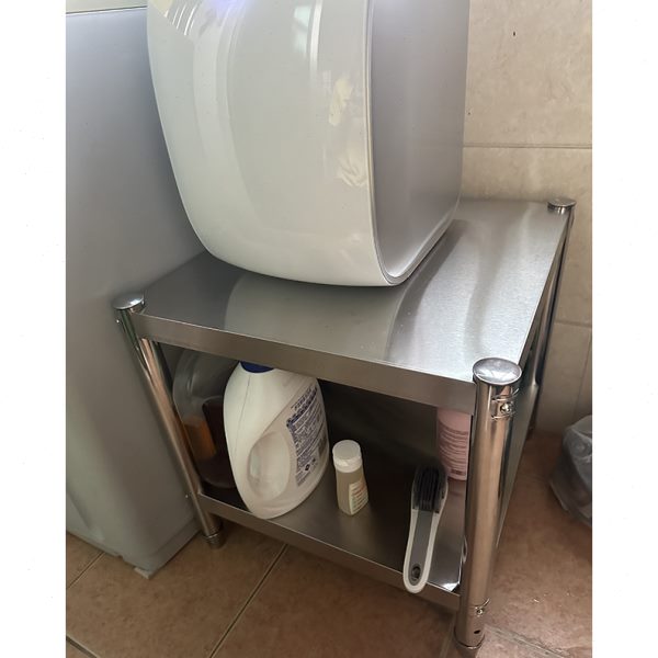 迷你小型洗衣机不锈钢垫高架二层底座架家用微型双舱桶洗衣机支架