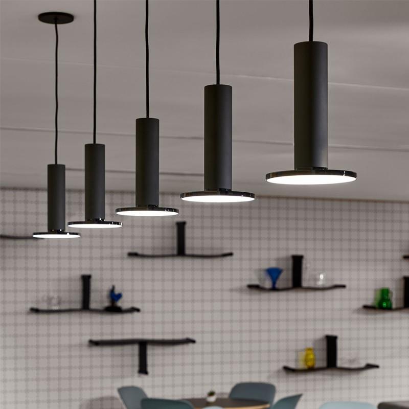 极简卧室床头小吊灯LED现代简约前台餐厅吧台铝材创意复式楼梯灯