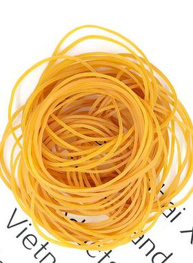 橡皮筋高弹力耐用工业皮筋牛皮筋环保橡胶圈直径6cm黄色橡皮圈XYR