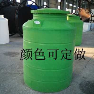 家用带盖大水桶水塔水箱水罐 定制厂厂促加厚500L塑料储水桶立卧式
