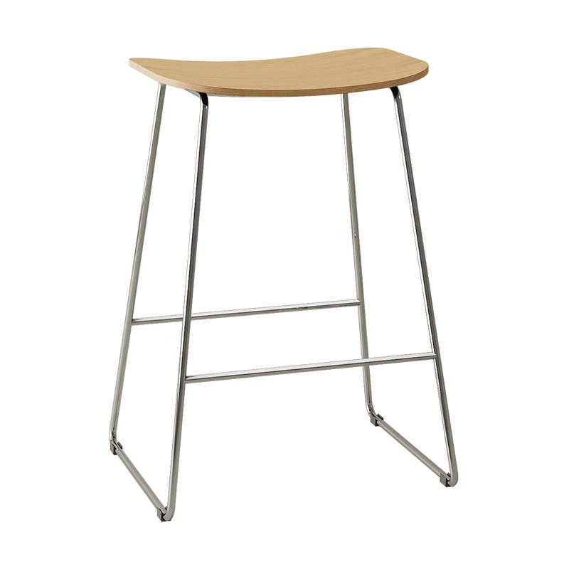 简约高脚椅轻奢家用小户型客厅餐厅岛台吧台椅铁艺网红咖啡厅椅子