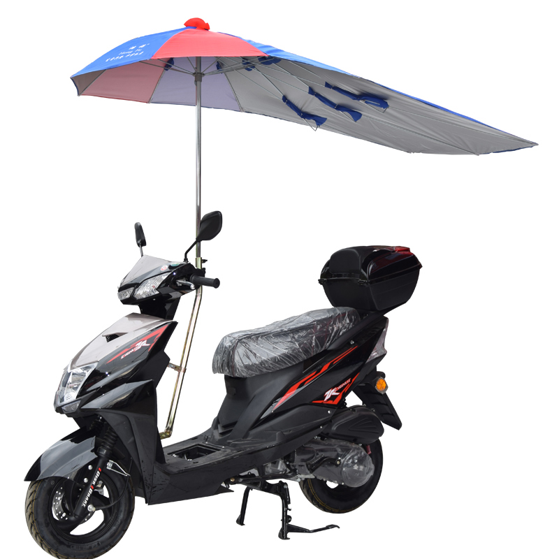 电动车遮阳伞雨伞遮雨防晒超大加长加厚双层踏板摩托车雨棚遮阳挡
