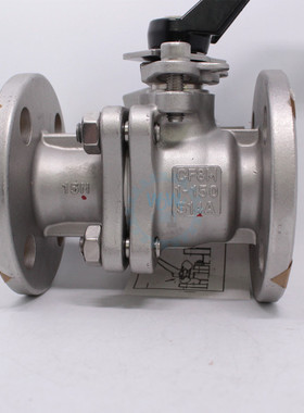 KITZ北泽不锈钢球阀10UTBM日本316材质法兰手柄球阀开滋阀门