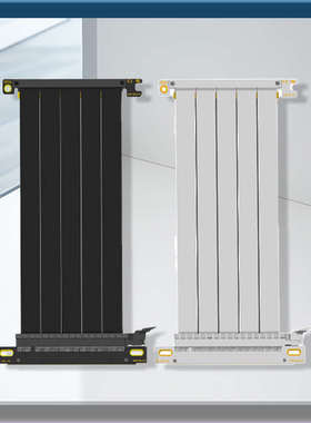 双反显卡延长线itx小机箱双折方向延长线Pcie40显卡延长线ITX专用