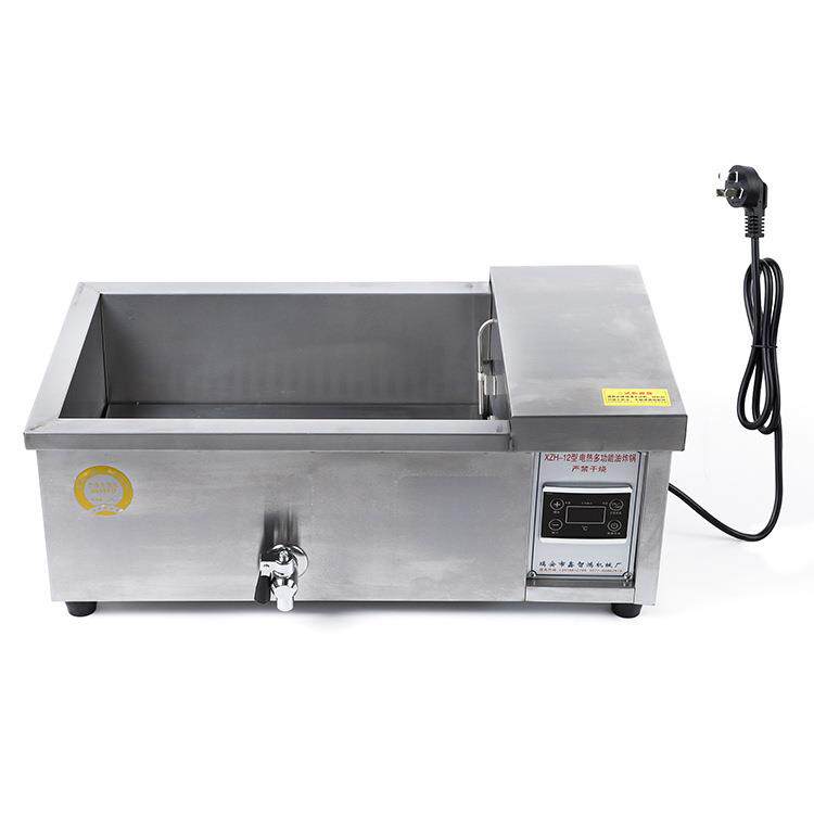 工厂直销XZH-12型电热多功能油炸锅数控款全自动控温油炸锅电炸
