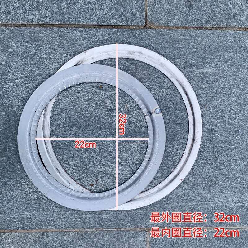 速发柴火炉专用圈炉圈炉圈 炉灶锅配圆形套圈炉盖铸铁炉子配件炉
