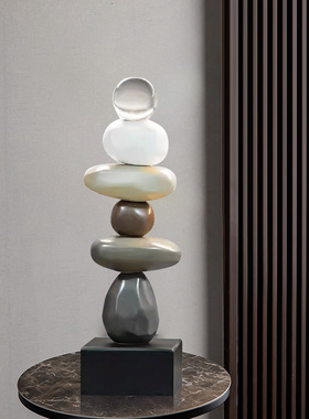 速发运来时客摆件高级感小众办公室招财转厅玄关电视柜酒柜艺术装