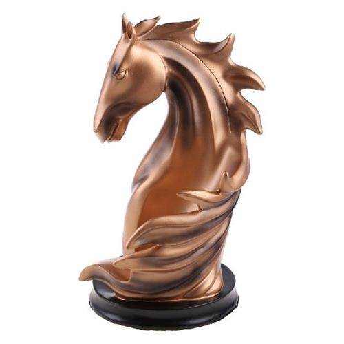 极速Horse Shape Wine Rack Resin Animal Statue Wine Bottle