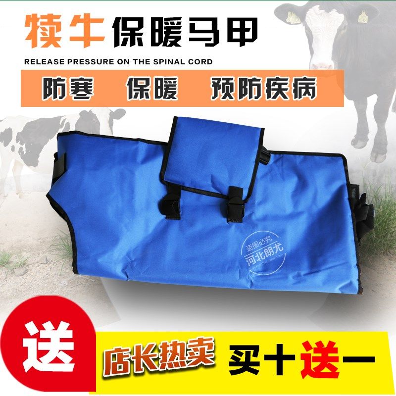 畜牧养殖养牛用品犊牛衣服小牛马甲防寒防水保温保暖外衣牛犊外套