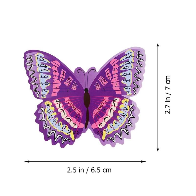 60pcs Butterflies Design Spiral Pendant Birthday Hanging Sw