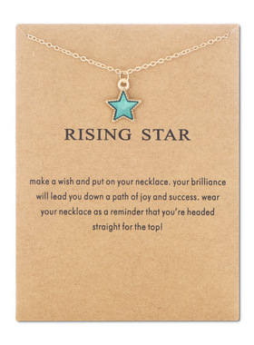 New Trendy Alloy Cute Elegant Blue Star Moon Planet Gold Col