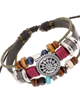 【小文精选青春派】欧美情侣编织手錬ins小众设计男士女士嘻哈