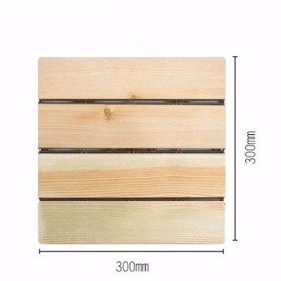 Outdoor anticorrosive wood flooring garden outdoor balcony f