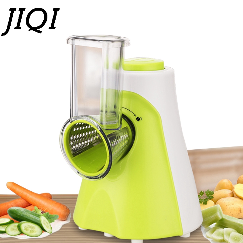 JIQI Multifunctional Electric Salad Fruit Vegetable Slicer C