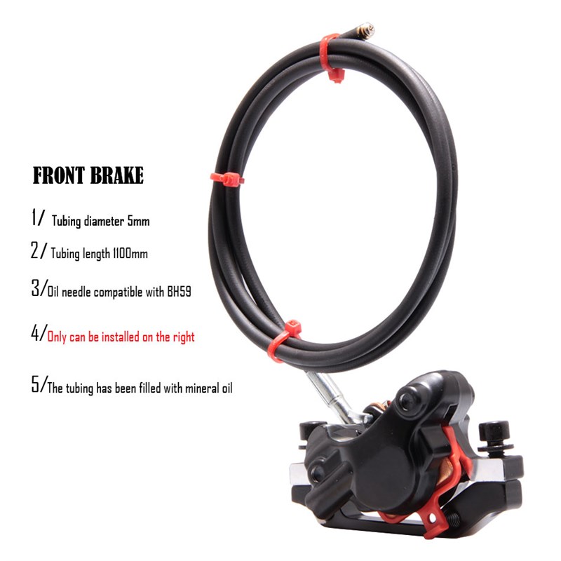 GT07N右侧油煞碟煞车泵电动滑板车油泵修补配件前后卡钳下泵总成