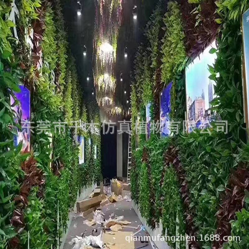 仿真多肉精致绿植墙植物墙面装饰绿植壁挂墙上创意背景墙挂饰植物