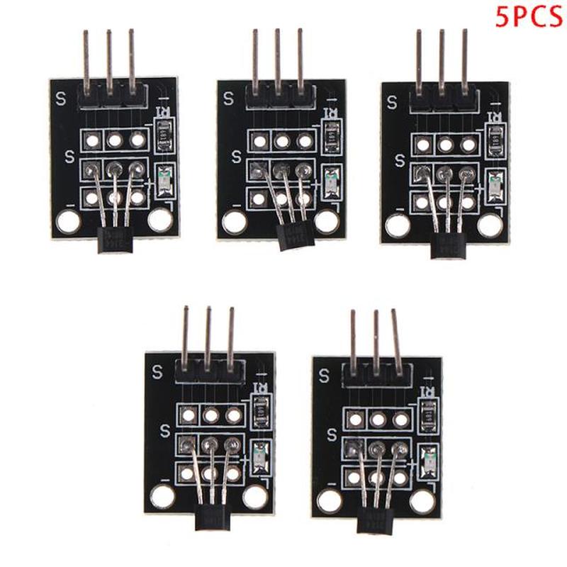 5pcs KY-003 Standard Hall Current Sensor Module Magnetic Sen