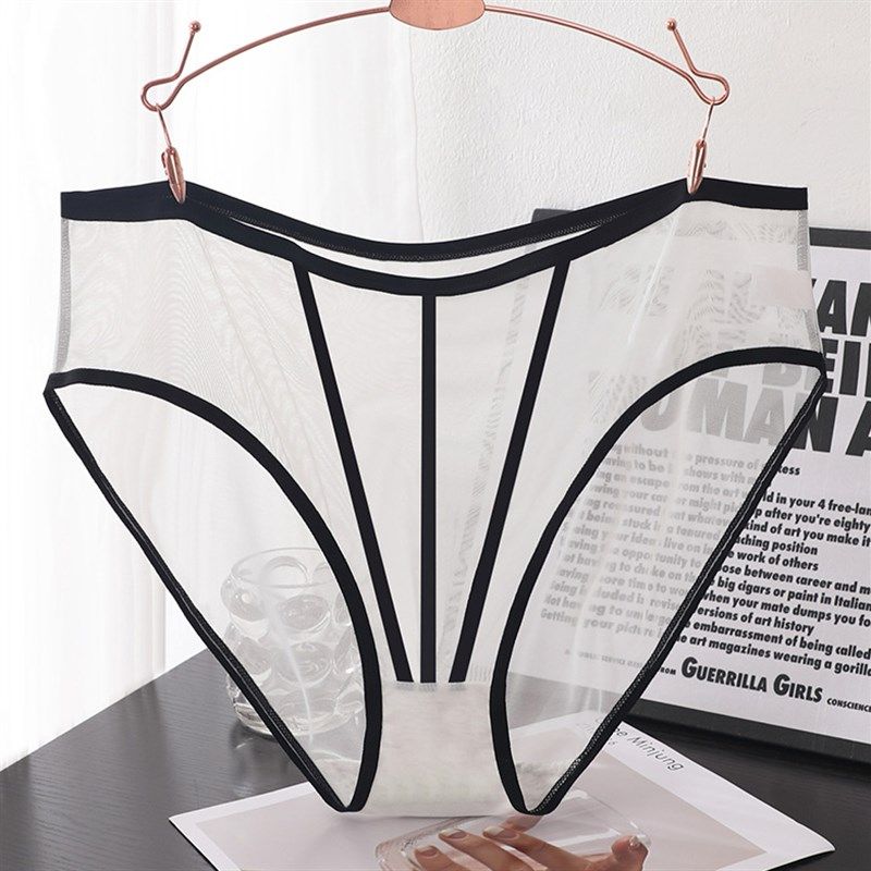 Ladies Sexy See Through Lace Mesh Underwear( In Plus Size)