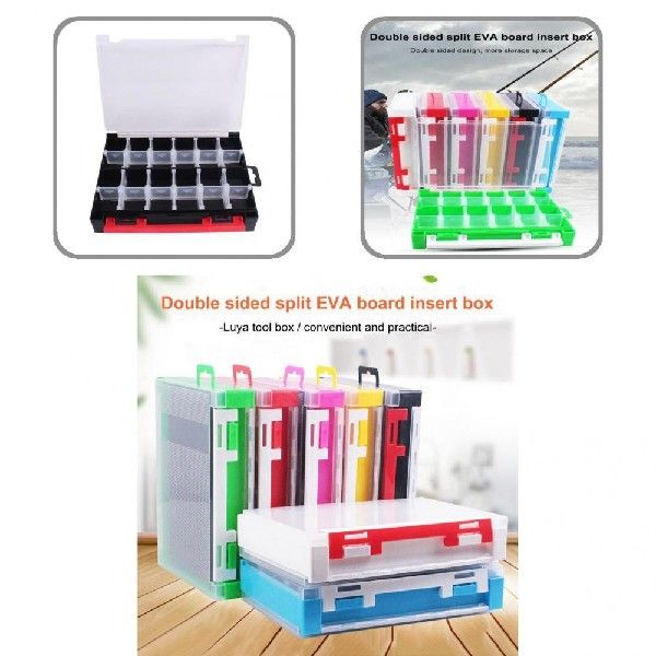 Good Sealing Fishing Accessories Multi Grids Compartment