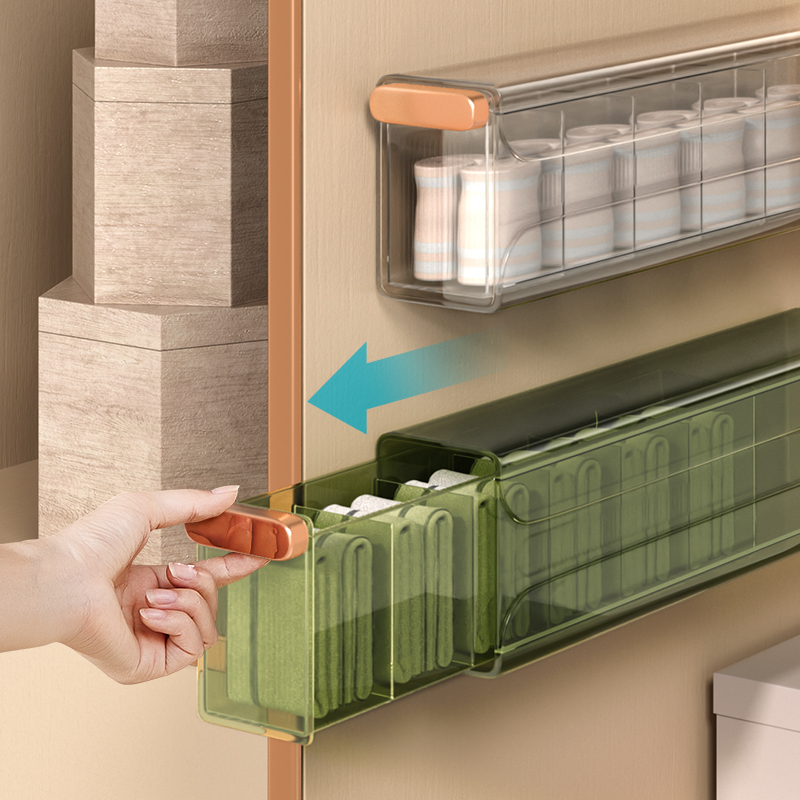 内衣收纳盒壁挂装放内裤袜子贴身衣物丝袜抽屉式整理家用悬挂神器