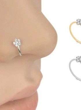 21 Women Non Piercing Clip Earing Ear Cuff Also Be Nose Ring