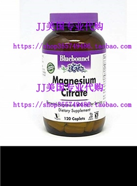 Bluebonnet Magnesium Citrate, 120 Caplets