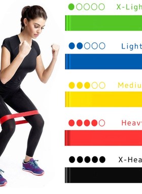 Exercise Resistance Bands Fitness Rubber Yoga Elastic Band