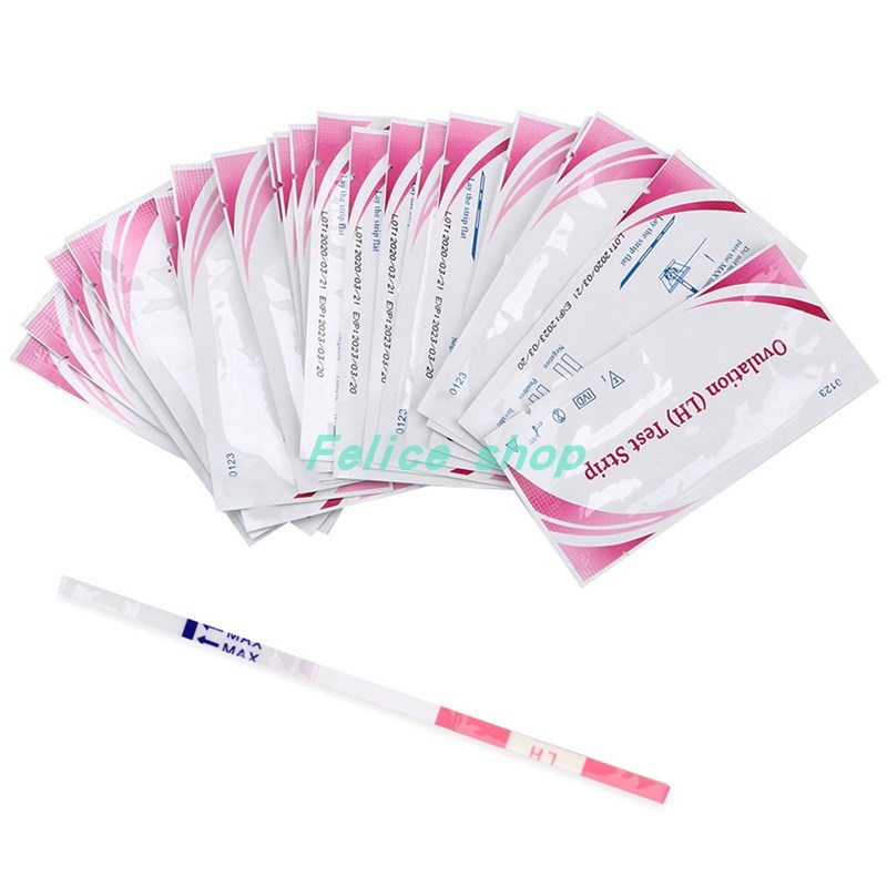 20Pcs LH Test Ovulation Urine Test Strips LH Ovulation Test