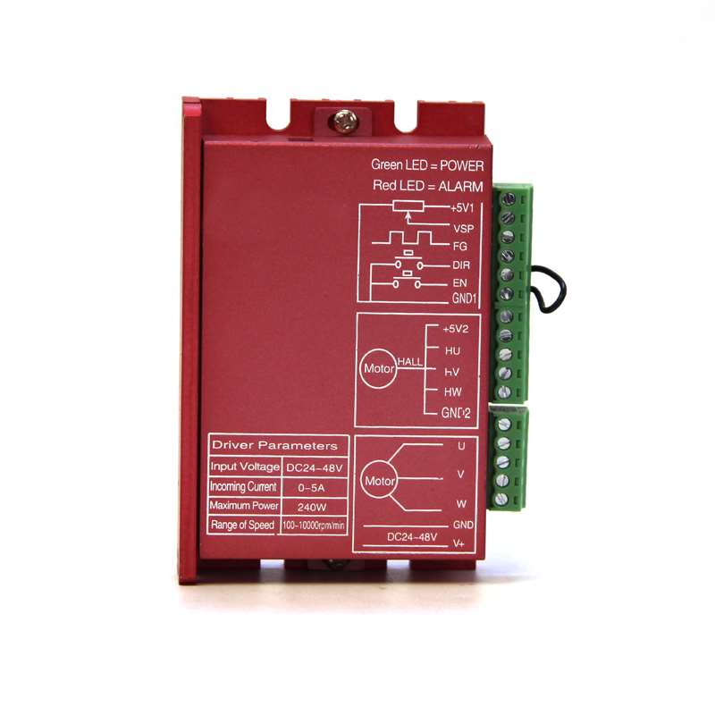 24V直无电4机驱器6V8V3控动流器有霍尔无霍尔控制ZM-6制50刷