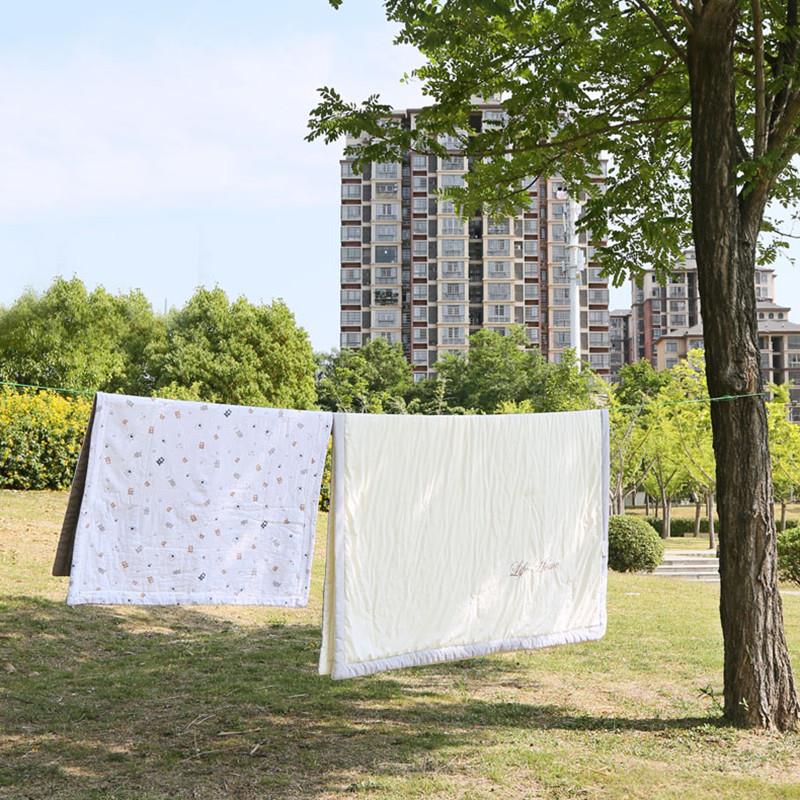 不锈钢晾衣绳室外晒衣绳阳台晾衣服绳子户外晒被子凉衣包塑钢丝绳