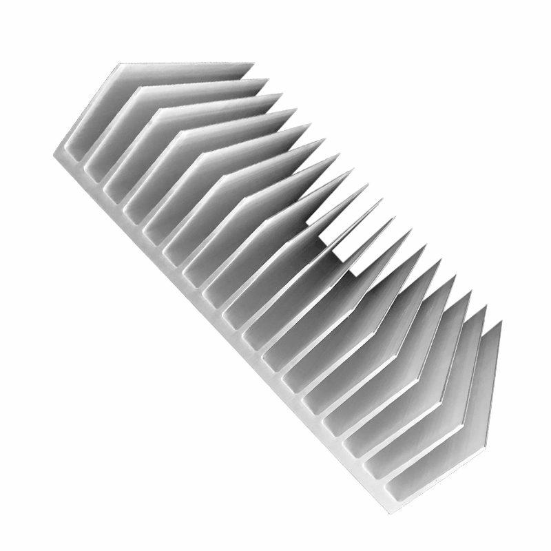 大功率散热器 宽309*76高 模块铝板 散热片 制冷片长度任意散热块