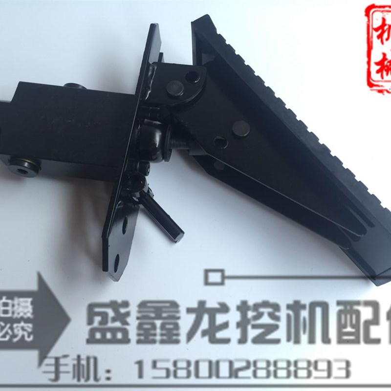 挖土机配件液压破碎锤管路破碎器炮头脚踏阀脚踏板单路炮机脚踏阀