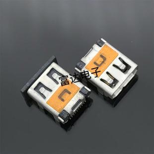 F腳 USB插座母座 90度針貼片 19PIN HDMI USB連接器 MINI