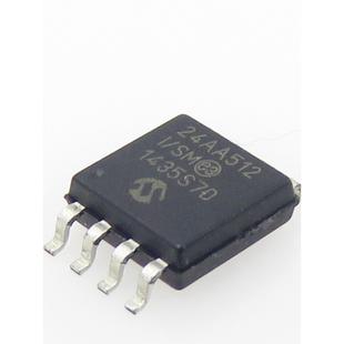 SOIJ 可直拍 原裝 5只 EEPROM存儲器IC 24AA512 正品 現(xiàn)貨