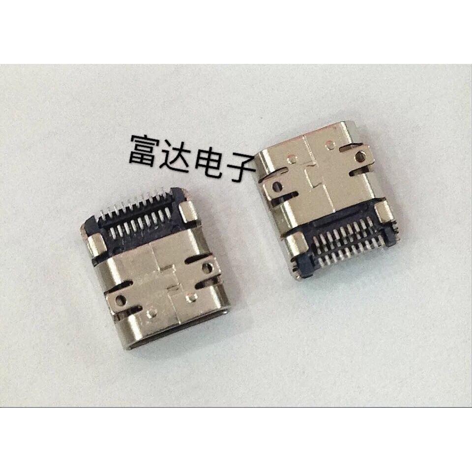 直销MICRO HDMI全贴片SMT铜壳连接器插头